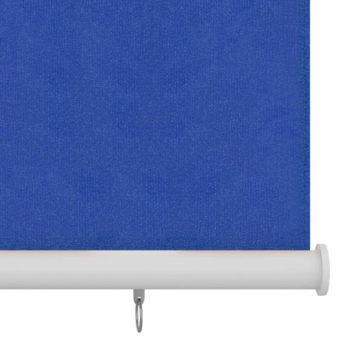 Udendørs rullegardin 180×140 cm i HDPE - blå