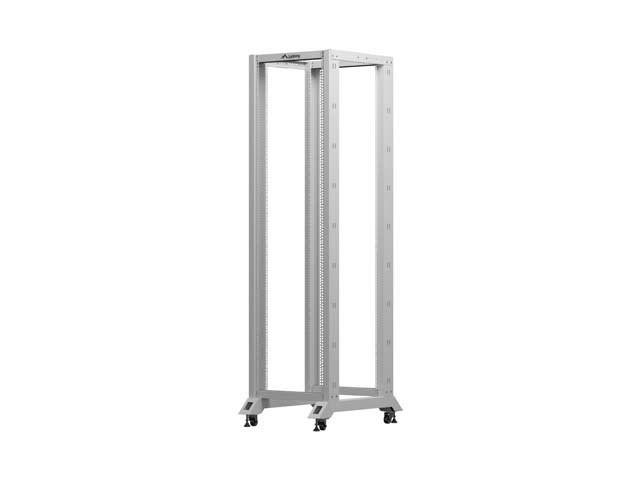 Lanberg OR01-6842-S 19" åben rack 42U - 600 × 800 mm, grå billede