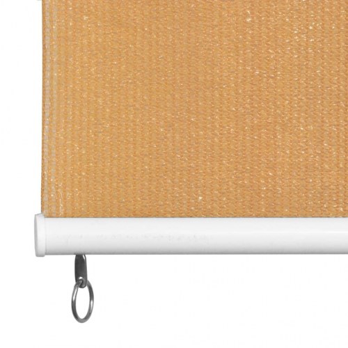 Udendørs rullegardin 220 x 230 cm - beige HDPE