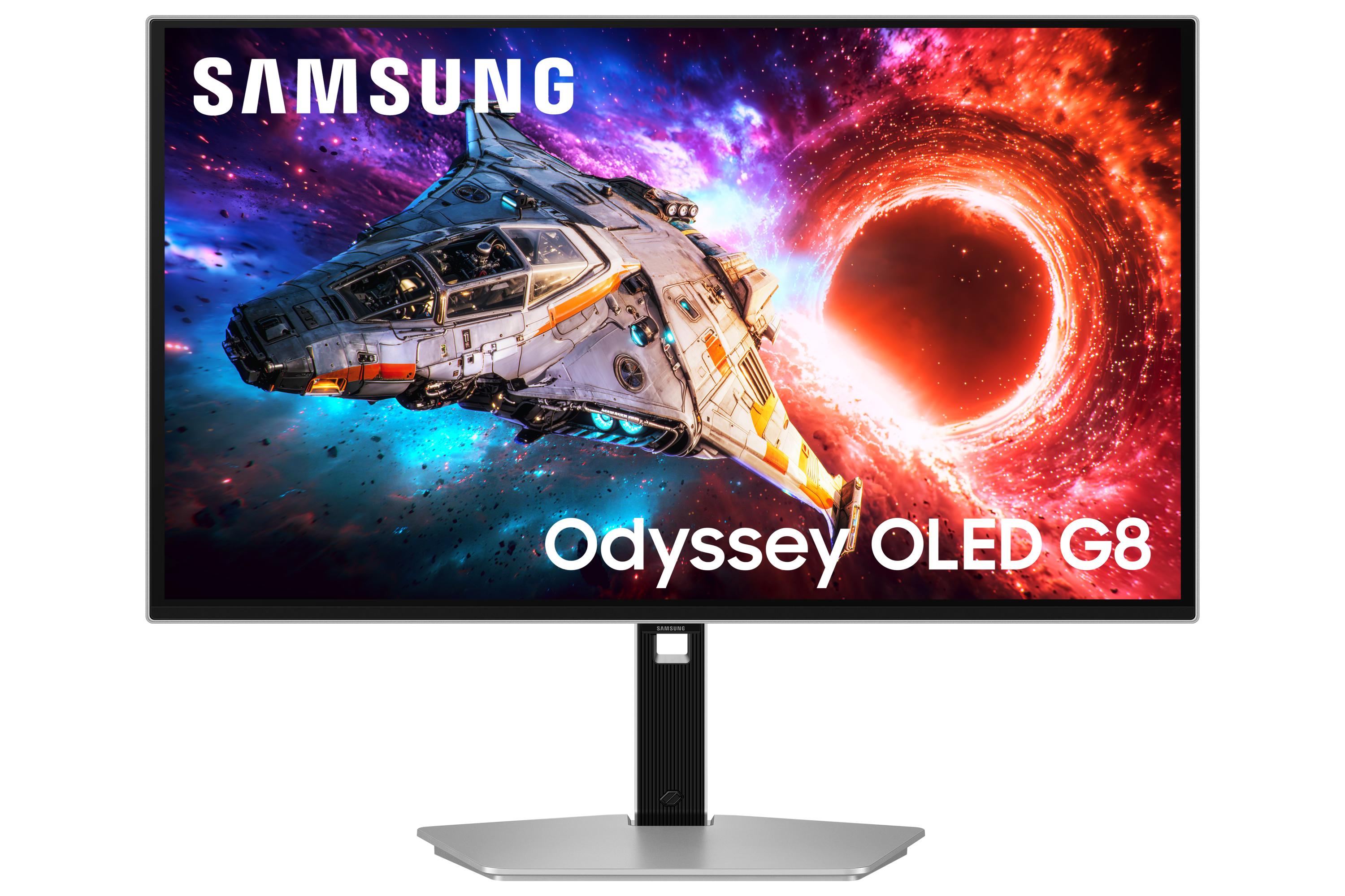 Samsung Odyssey OLED G8 27" 4K 240 Hz gaming-skærm billede