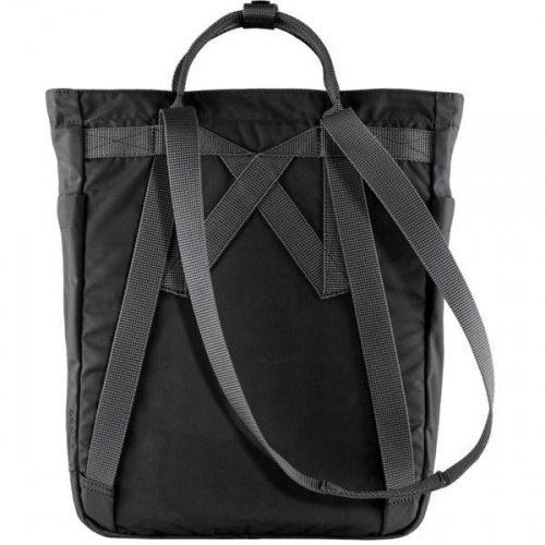 Fjällräven Kånken Totepack - sort kamerataske/rygsæk, 14 l (13" laptop)