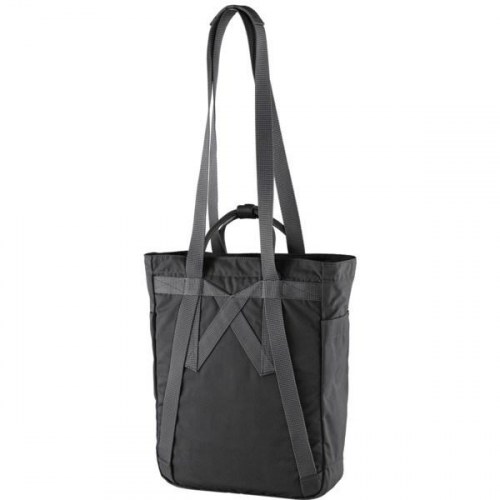 Fjällräven Kånken Totepack - sort kamerataske/rygsæk, 14 l (13" laptop)