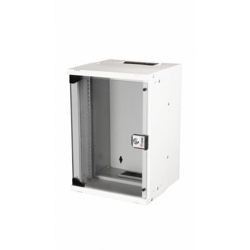 EQUIP Eco Mount 10" vægskab - 9U, 30×30 cm, RAL 7035 lysgrå