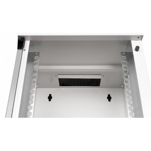 EQUIP Eco Mount 10" vægskab - 9U, 30×30 cm, RAL 7035 lysgrå