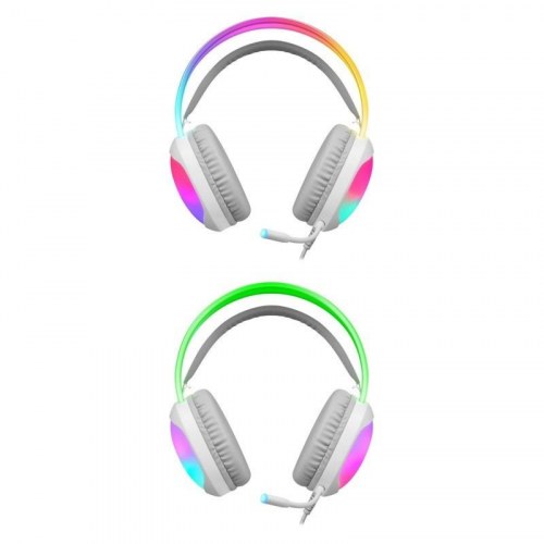 Defender Eclipse RGB gaming headset - hvid (62440)