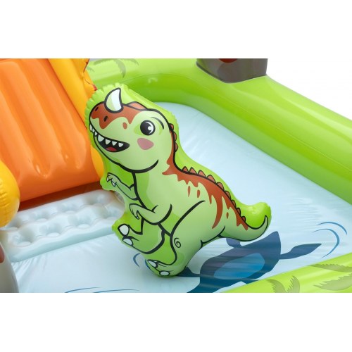 Bestway Volcano Springs oppusteligt vandlegecenter - 2,62 × 1,88 × 1,02 m