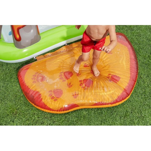 Bestway Volcano Springs oppusteligt vandlegecenter - 2,62 × 1,88 × 1,02 m