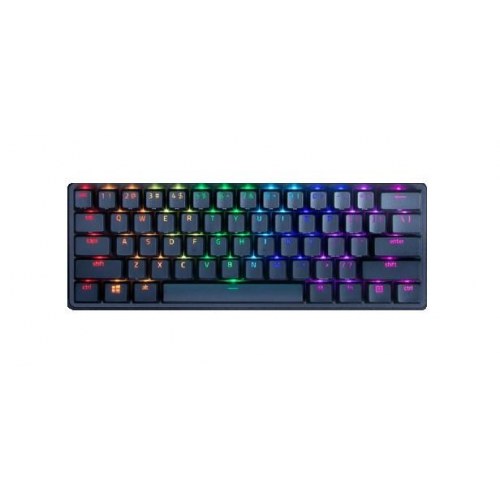 Razer Huntsman Mini - gaming tastatur 60 % med optiske kontakter, USB, QWERTY US International - sort