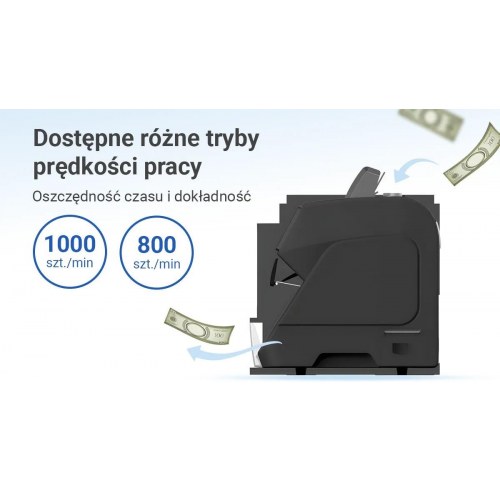 Extralink LOCKSTAR X-1000 seddeltæller - sort