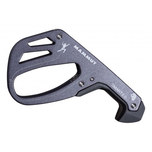 Mammut Smart 2.0 - grå/sort rebbremse i aluminium og stål