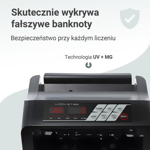 Extralink LOCKSTAR X-300 seddeltæller - hvid