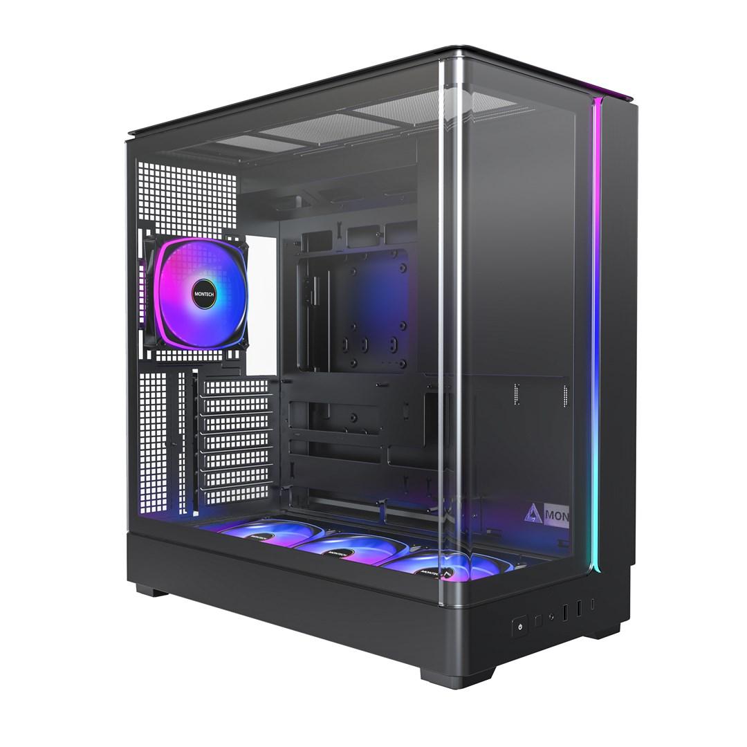 Montech King 45 PRO Tower - Sort PC kabinet