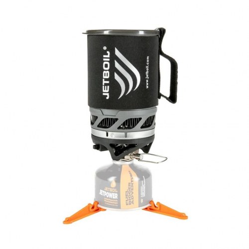 Jetboil MicroMo gasbrænder - 1.750 W, piezo, Carbon