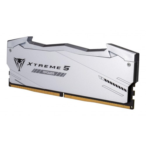 Viper Xtreme 5 RGB DDR5 RAM 32 GB (2×16 GB) 6400 MT/s - 288-pin DIMM, sølv, ECC