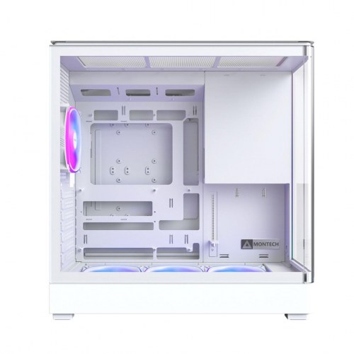 Montech King 45 PRO Tower - hvid PC-kabinet med RGB