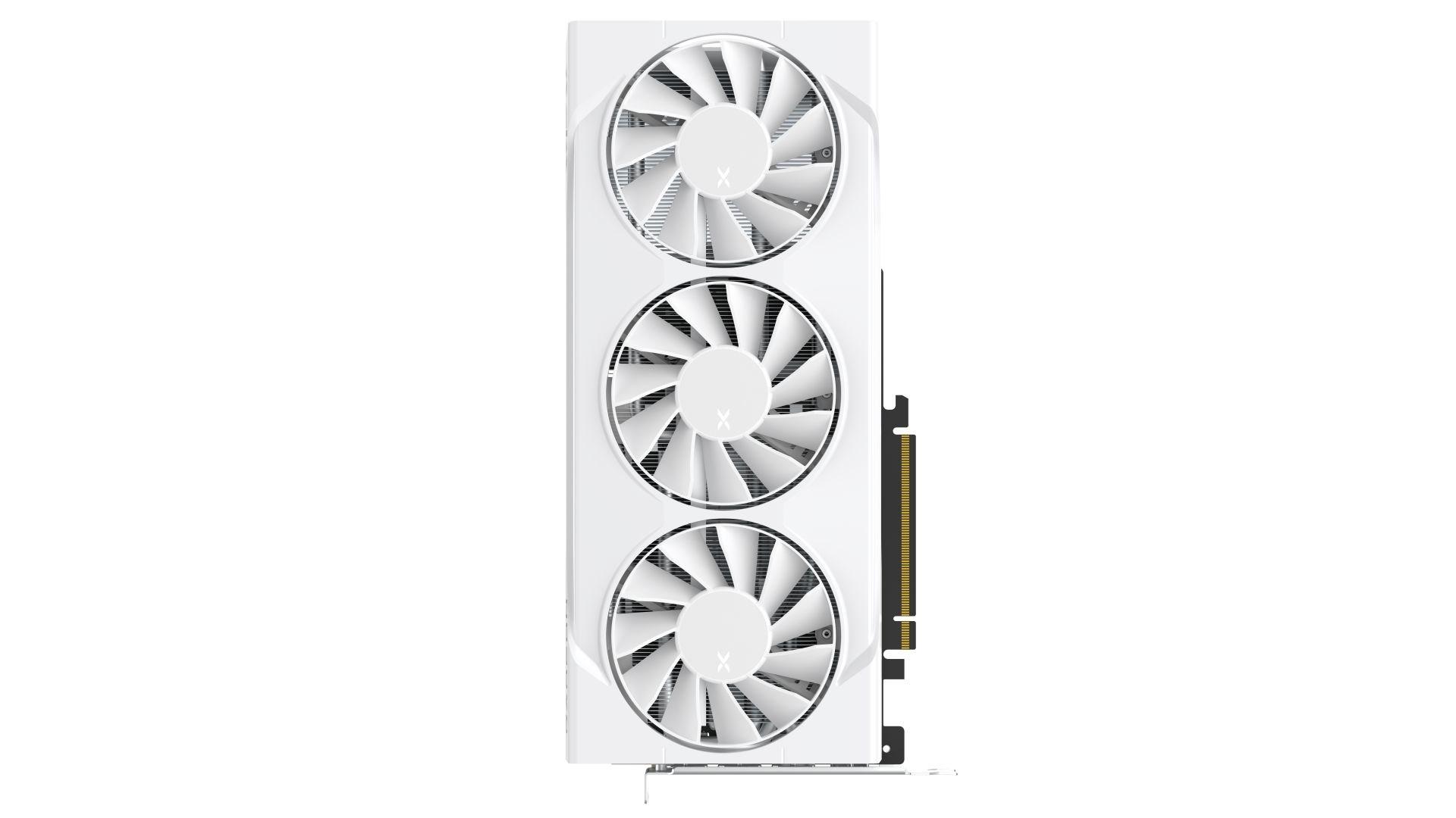 XFX RX 9070 SWIFT OC - AMD Radeon RX 9070 16 GB GDDR6 grafikkort (hvid)