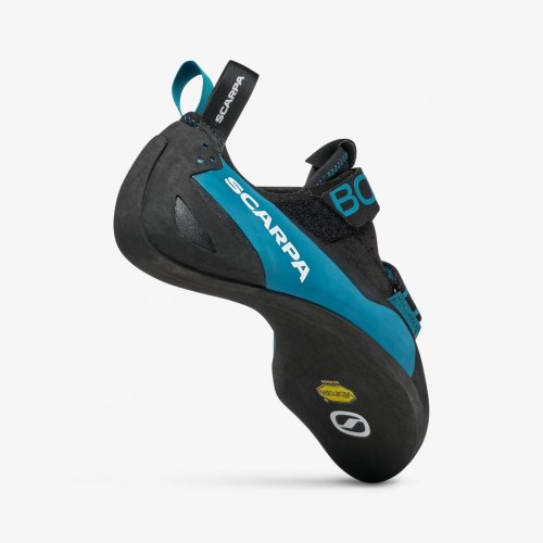 Scarpa Boostic klatresko - str. 42, sort/azure