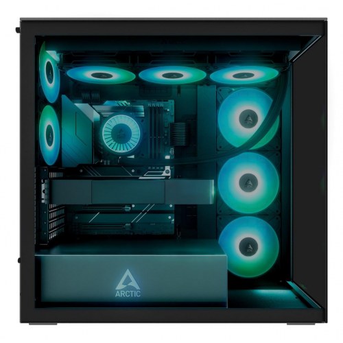 ARCTIC Xtender - sort premium E-ATX pc-kabinet med hærdet glas