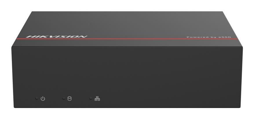 Hikvision eDVR iDS-E04HUHI-XB - 4-kanals DVR med 1 TB SSD, sort billede