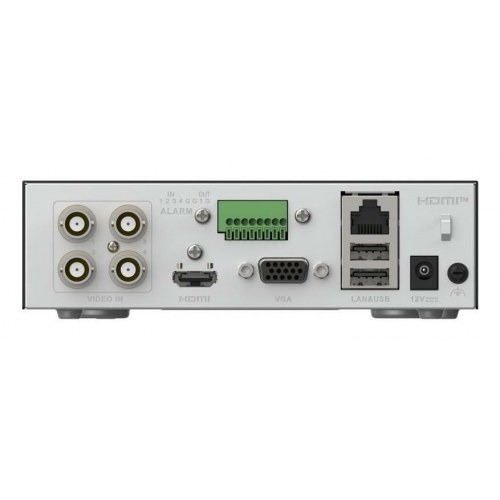 Hikvision eDVR iDS-E04HUHI-XB - 4-kanals DVR med 1 TB SSD, sort