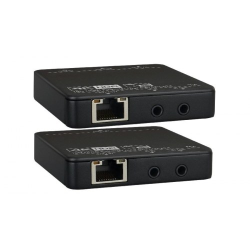 LevelOne HVE-9006 - AV extender sæt (sender/modtager) - sort