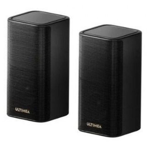 Ultimea Skywave F40 soundbar 5.1.2 - sort med subwoofer og baghøjttalere