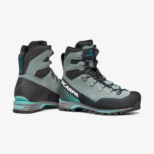 Scarpa Manta Tech GTX Woman vandrestøvle - str. 37,5 - grøn/blå