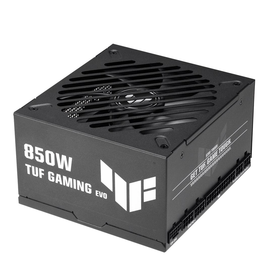 ASUS TUF Gaming 850G EVO strømforsyning - 850 W ATX, fuldt modulær, sort