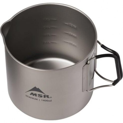 MSR Titan 1,4 l titaniumgryde med låg