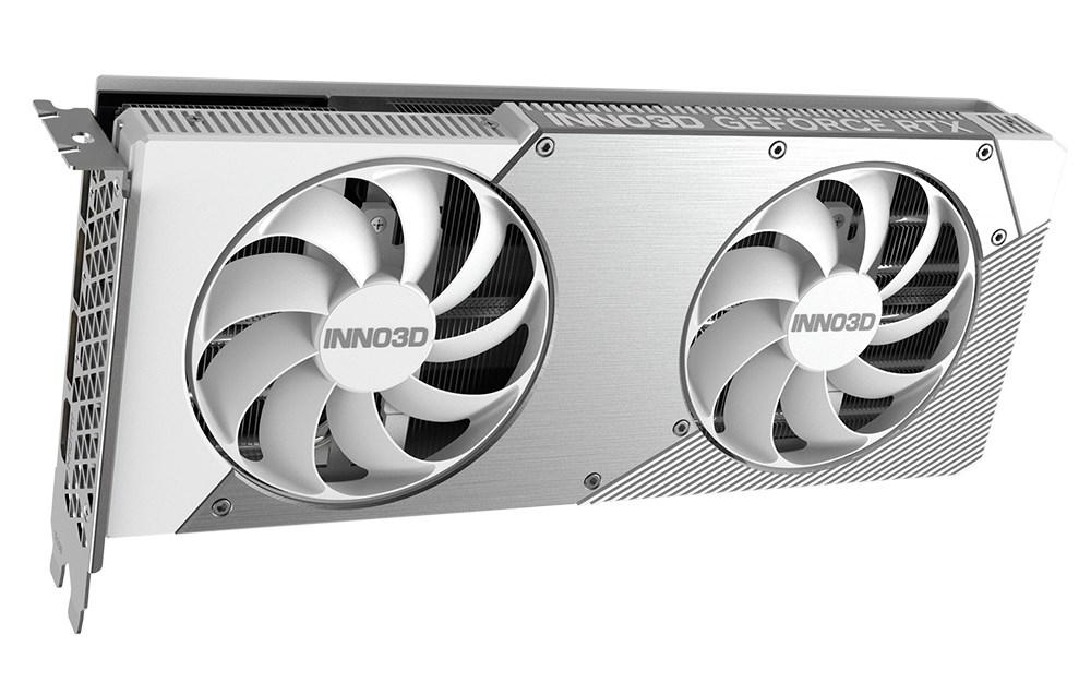 INNO3D GeForce RTX 5070 Twin X2 OC - Hvid - 12 GB GDDR7 grafikkort