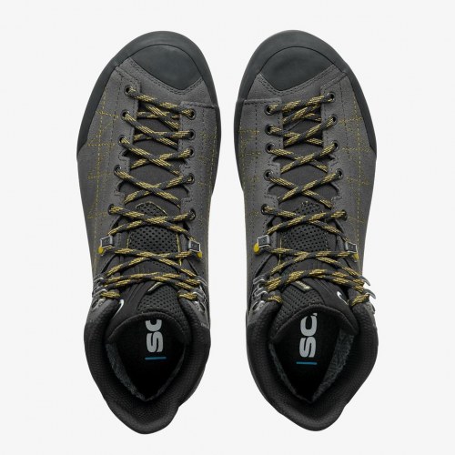 Scarpa Zodiac TRK GTX vandrestøvle - str. 47, antracit/svovlgul