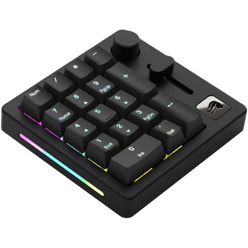 Glorious GMMK trådløst numerisk tastatur - Fox Switches, sort