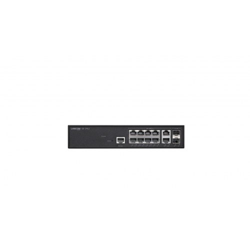 GS-2412 administrerbar L2+ Gigabit-switch (10/100/1000) - sort