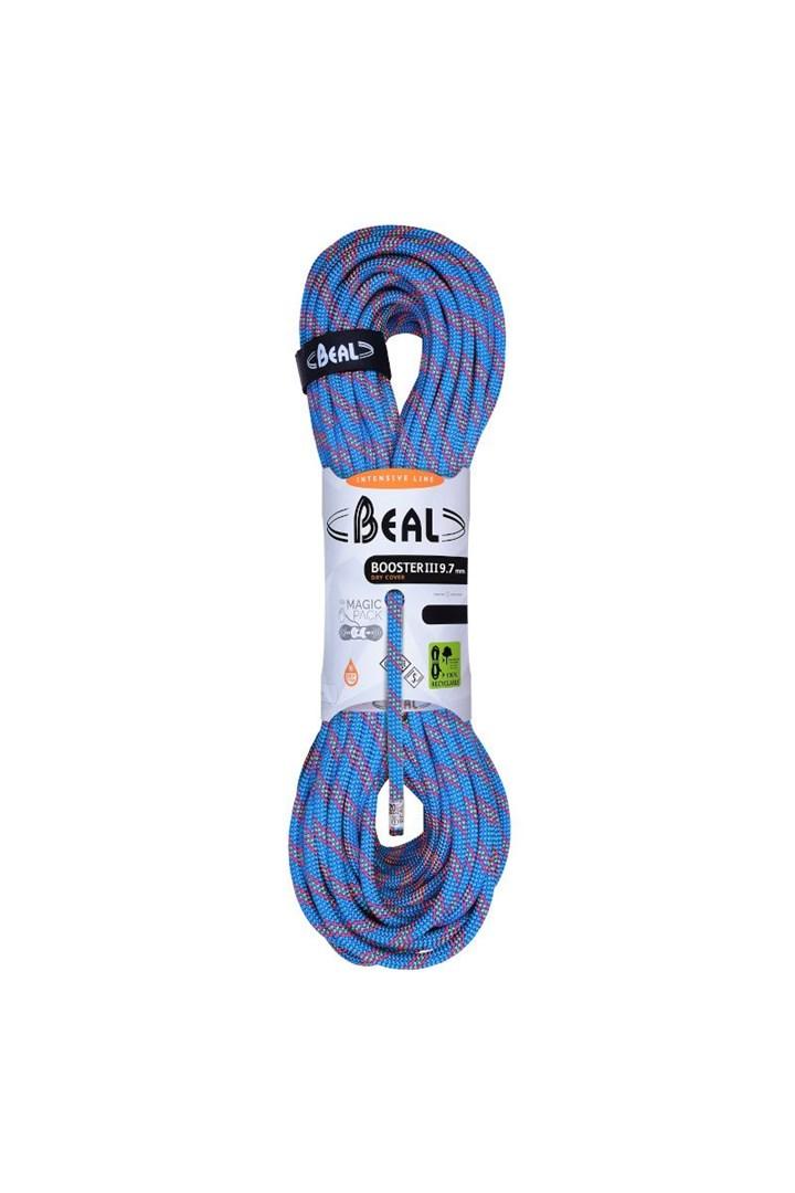 Beal Booster III klatretov 9,7 mm 70 m - dry, blå billede