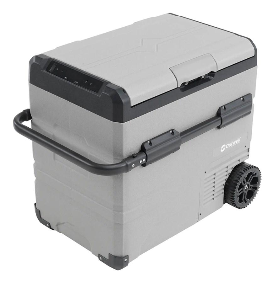Outwell Arctic Frost 55 - elektrisk køleboks 54,2 l med hjul, sort/grå