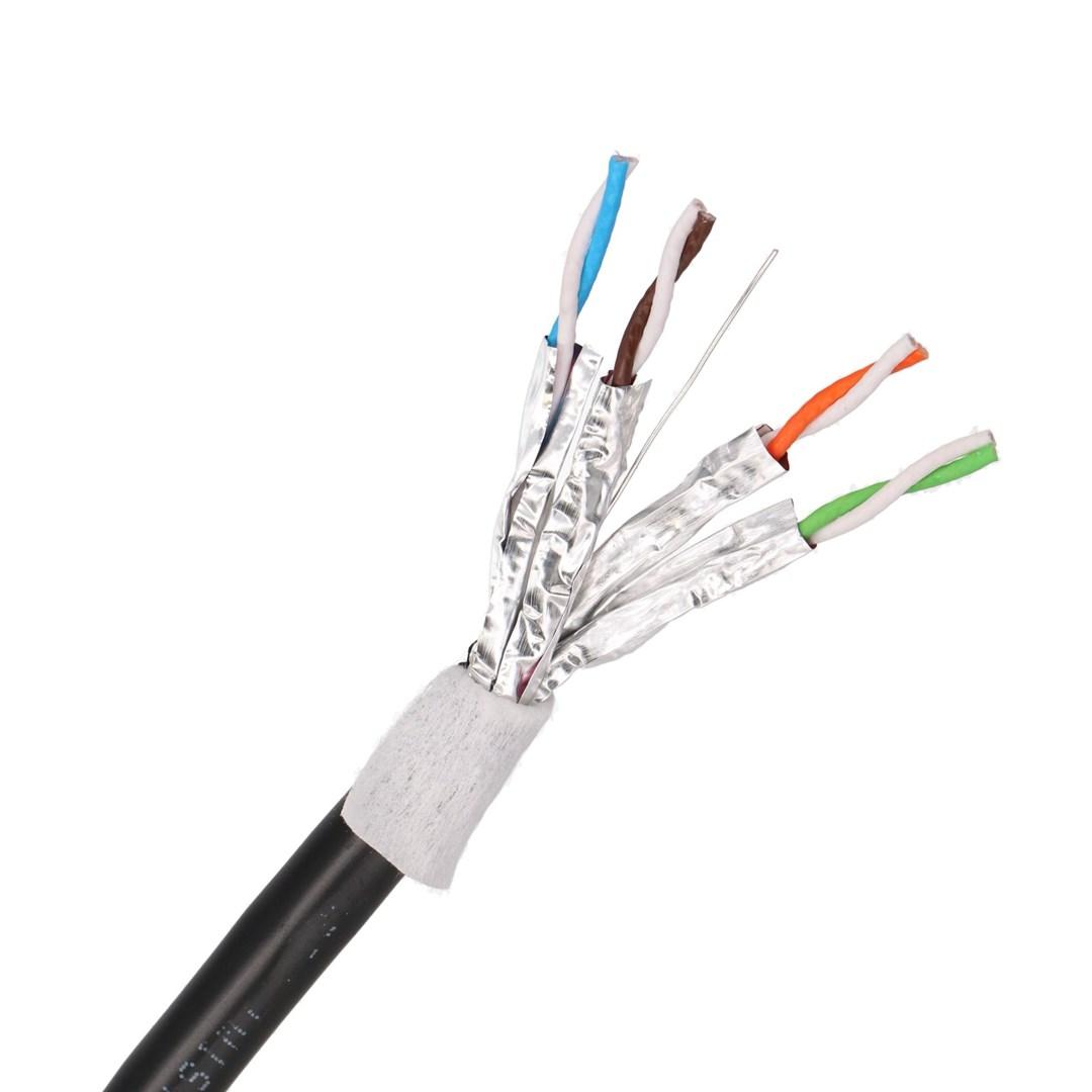 Extralink CAT6A FTP udendørs netværkskabel med gel - 305 m billede