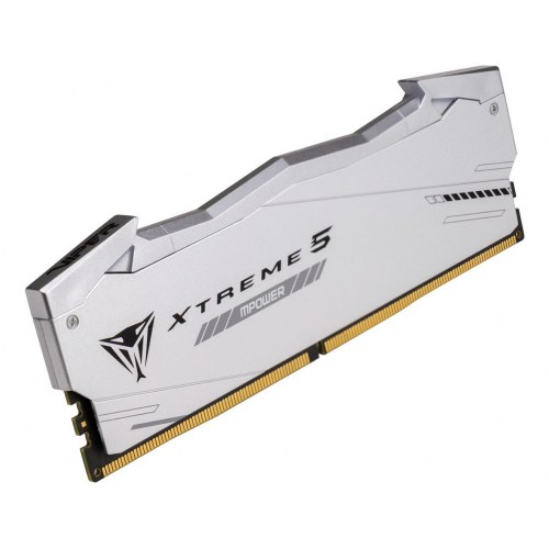 Patriot Viper Xtreme 5 RGB DDR5 RAM 32 GB (2×16 GB) - 8000 MT/s, 288‑pin DIMM, ECC, sølv