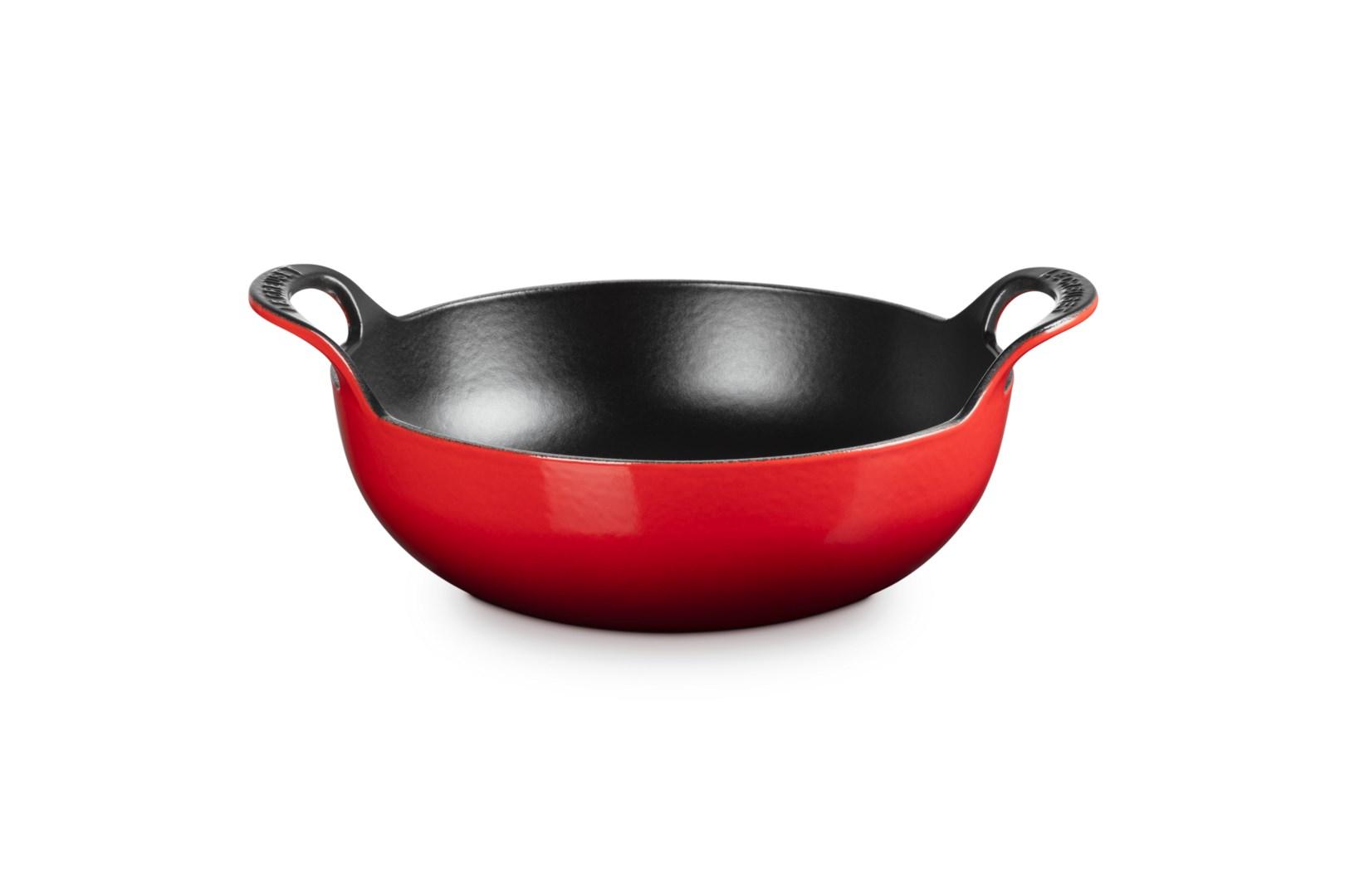 Le Creuset gryde i støbejern 2,7 l - rund, Cerise (uden låg) billede