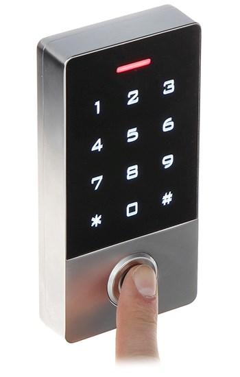 Numerisk kodelås med touch-tastatur og fingeraftryk - ATLO-KRMF-511 billede