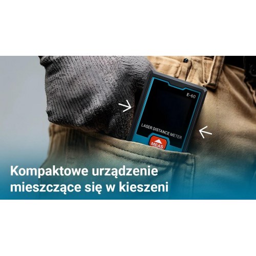 Extralink E-60 laser afstandsmåler - EX.25258