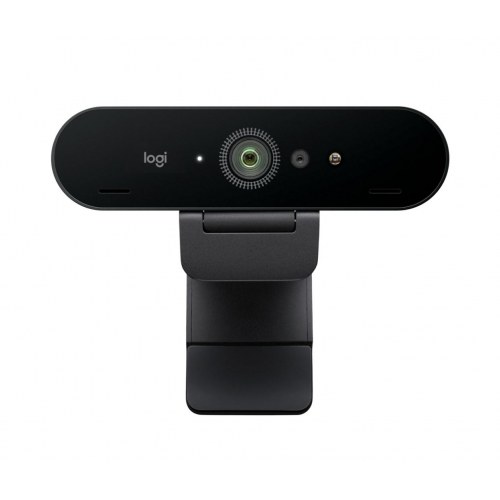 Logitech Brio 4K webcam - 13 MP, USB, sort