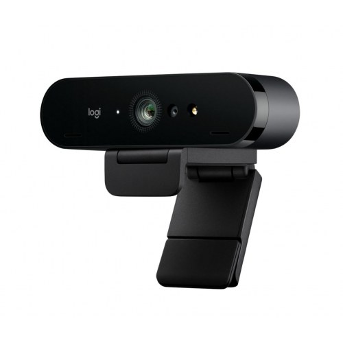 Logitech Brio 4K webcam - 13 MP, USB, sort