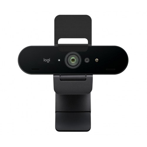 Logitech Brio 4K webcam - 13 MP, USB, sort