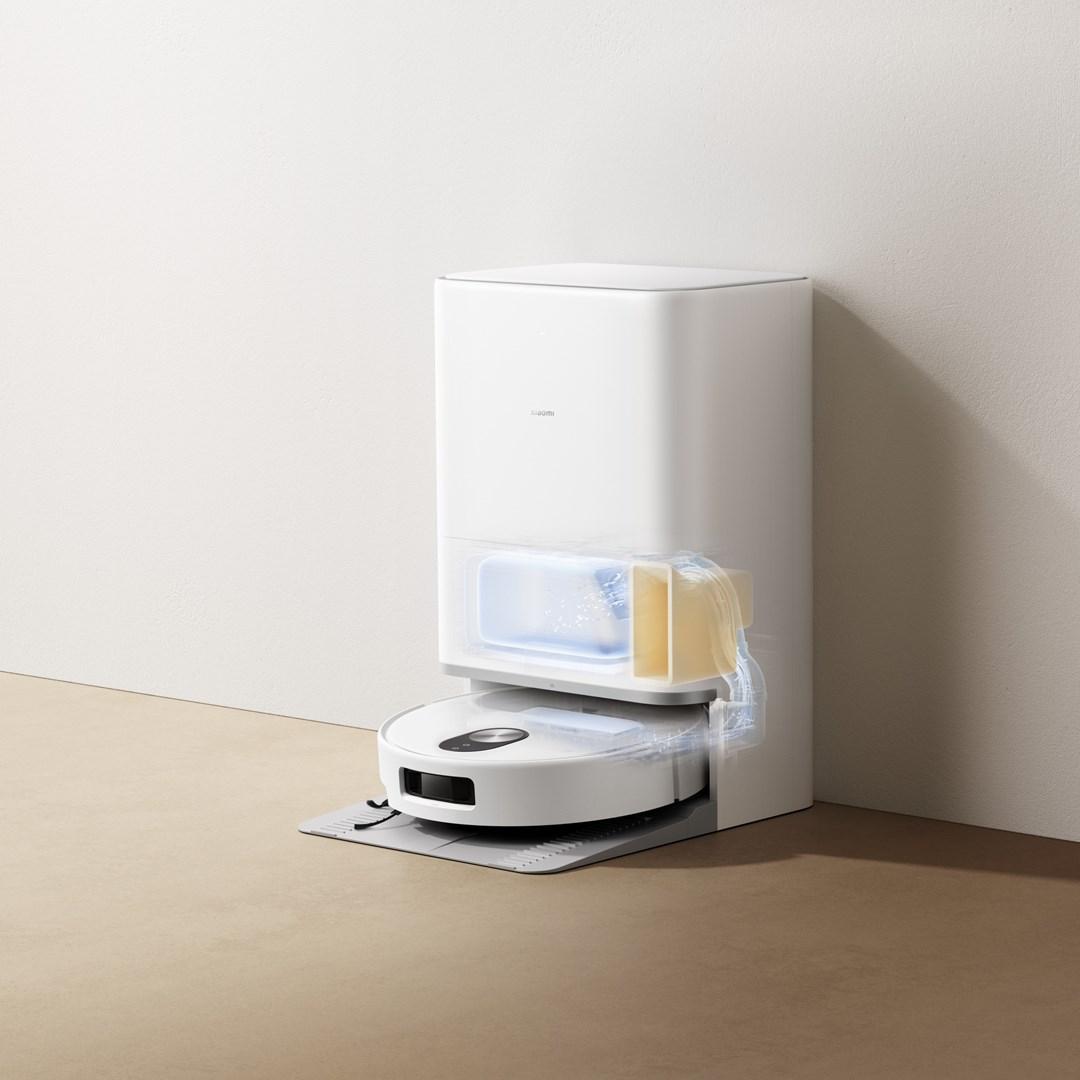 Xiaomi Robot Vacuum 5 EU robotstøvsuger med moppe - hvid