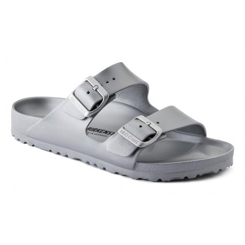 Birkenstock Arizona Essentials sandaler unisex - Metallic Silver, EU 37