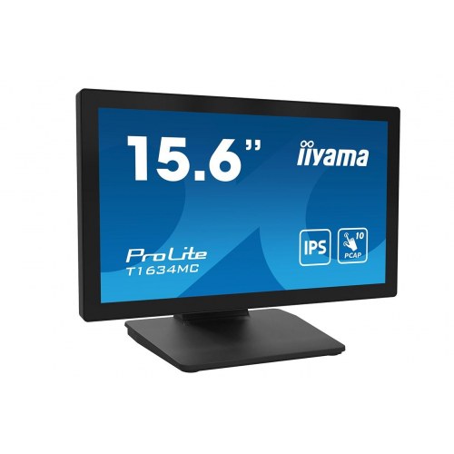 iiyama ProLite T1634MC-B1S 15,6" Full HD IPS touchskærm - sort