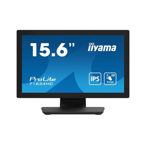 iiyama ProLite T1634MC-B1S 15,6" Full HD IPS touchskærm - sort