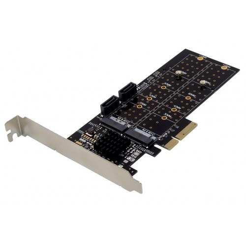 Dawicontrol DC-644E RAID controller - PCIe x4 2.0, 6 Gbit/s, 4 porte