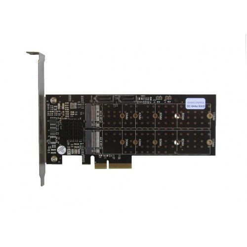 Dawicontrol DC-644E RAID controller - PCIe x4 2.0, 6 Gbit/s, 4 porte