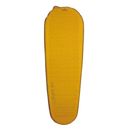 Robens Air Impact 38 - selvoppustelig liggeunderlag 183 × 51 cm - gul